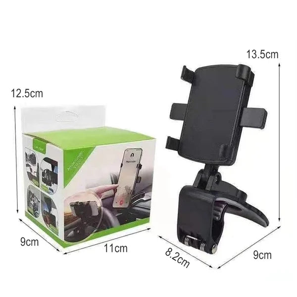 🔥Hot Sale🔥Multifunctional Dashboard Clip-on Car Phone Holder