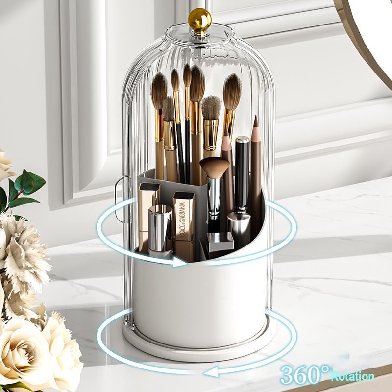 📢📢50%  OFF !! ⏰ Sliding Lid Toothbrush Organizer