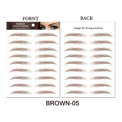 🎉Vente chaude 50% de réduction 🛍️Autocollant de tatouage de sourcils 3D imperméable et longue durée