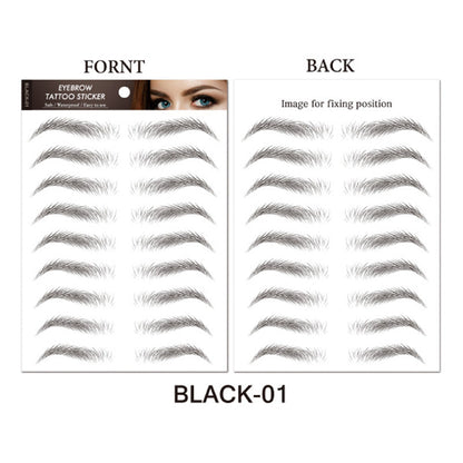 🎉Vente chaude 50% de réduction 🛍️Autocollant de tatouage de sourcils 3D imperméable et longue durée