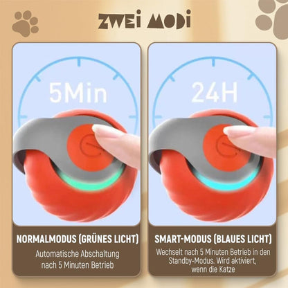 💥Hot Sale 50% OFF-Buy 1 get 1 Free😻Automatic Intelligent Sensor Cat Ball