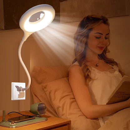 🏆High-tech voice-activated USB LED lamp⚡👑