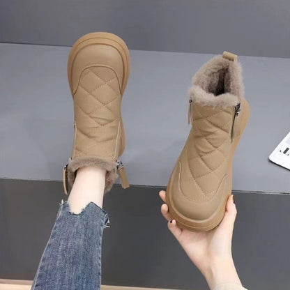 Rutschfeste, warme, leichte Schneestiefel für Frauen