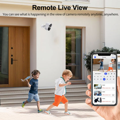 🎁 Hot Sale 49% OFF 🔥Solar Powered Surveillance Camera - WiFi Wireless IP Camera