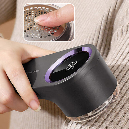 Electric Hairball Trimmer with Smart LED Display