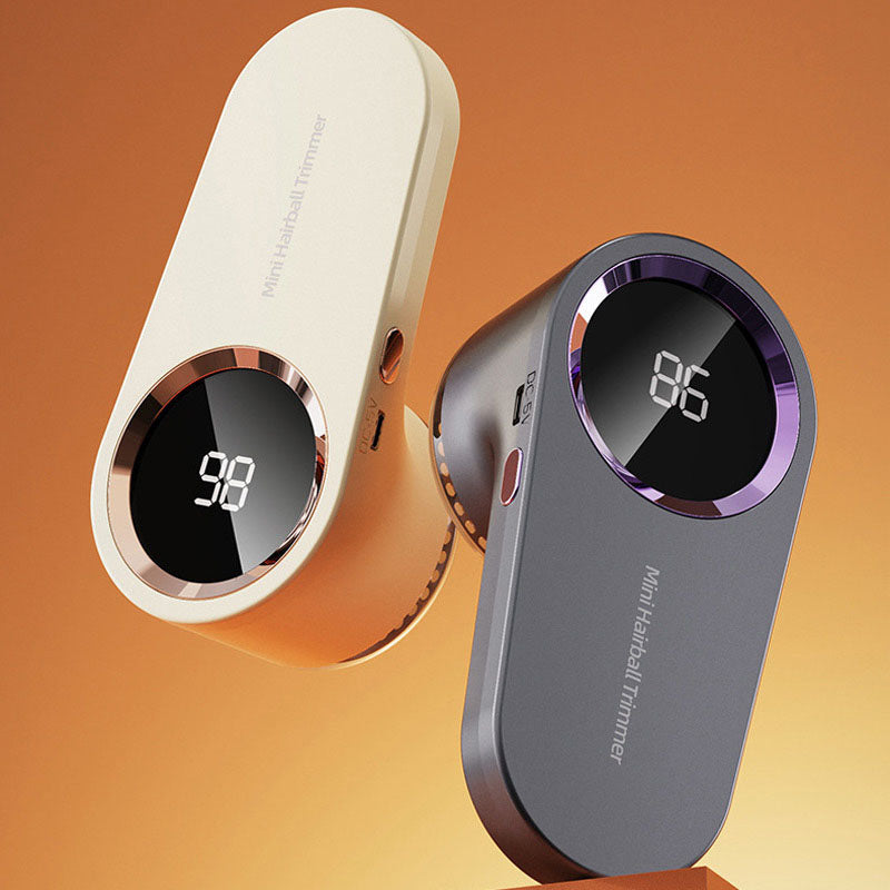 Electric Hairball Trimmer with Smart LED Display