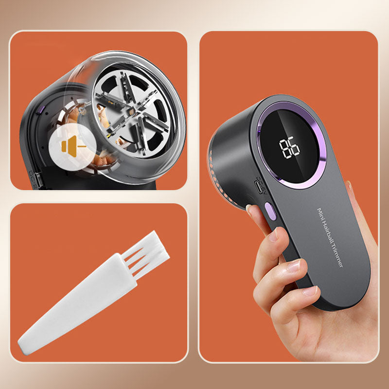Electric Hairball Trimmer with Smart LED Display
