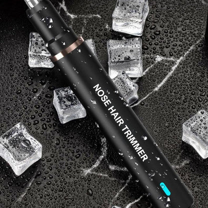 Electric Nose Hair Trimmer Cleaning Tool Men's Battery Rechargeable