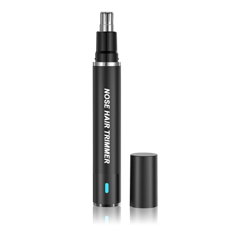 Electric Nose Hair Trimmer Cleaning Tool Men's Battery Rechargeable