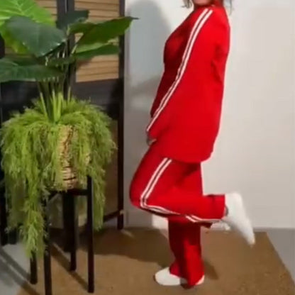 Women's Fashion Jacket & Pants Two Piece Set