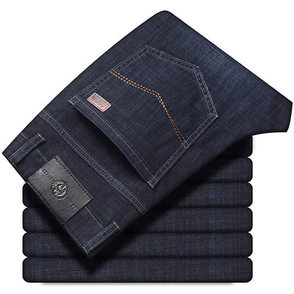 Men's Stretch Straight-Fit Jeans