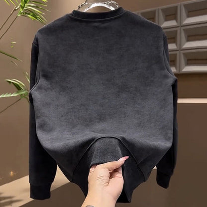 Premium Men's Casual Crewneck Sweatshirt🎁FREE Unisex Punk Necklace