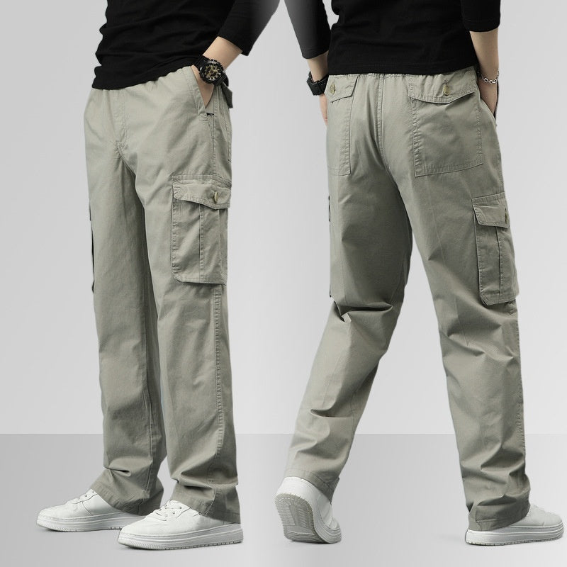 ⏳Time-limited Special👖Multi-Pocket Durable Ultra Comfort Loose Fit Pants