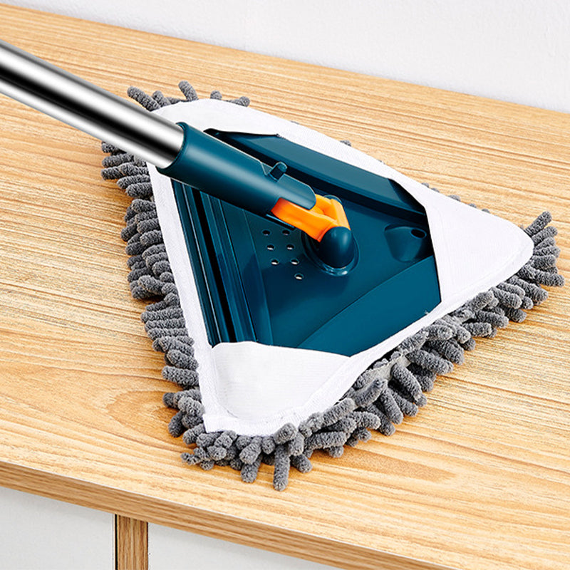 🔥Hot Sale 50% Off 💕 Multi-purpose Telescopic Pole 360° Rotatable Triangle Water Absorbing Dust Mop
