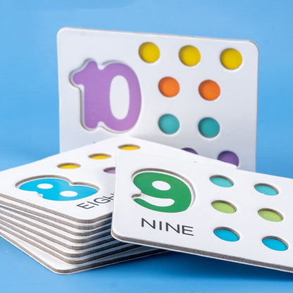 🏅Montessori Clip Bead Math Toy Set