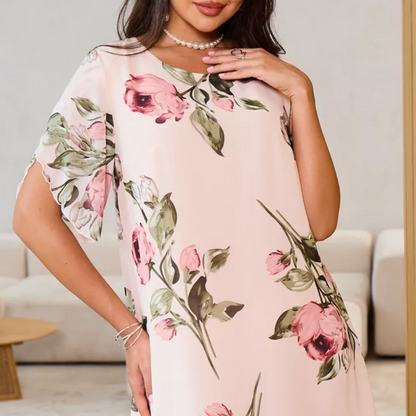 ⏳ Limited time 49% off! 💥Blush Petal Flow Chiffon Dress