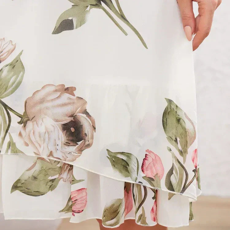 ⏳ Limited time 49% off! 💥Blush Petal Flow Chiffon Dress