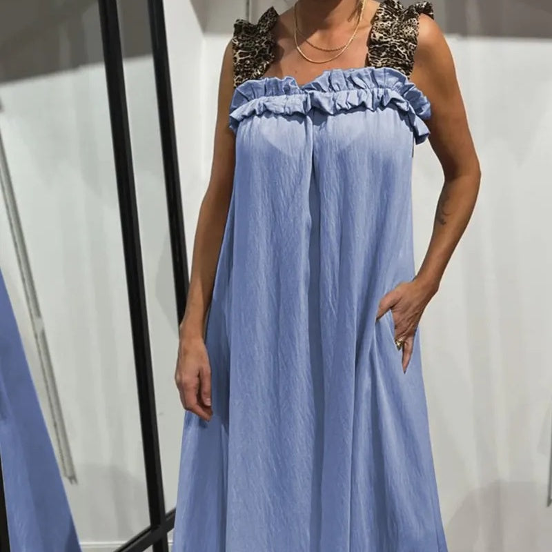 💖Women's Casual Sleeveless Maxi Dress with Pockets