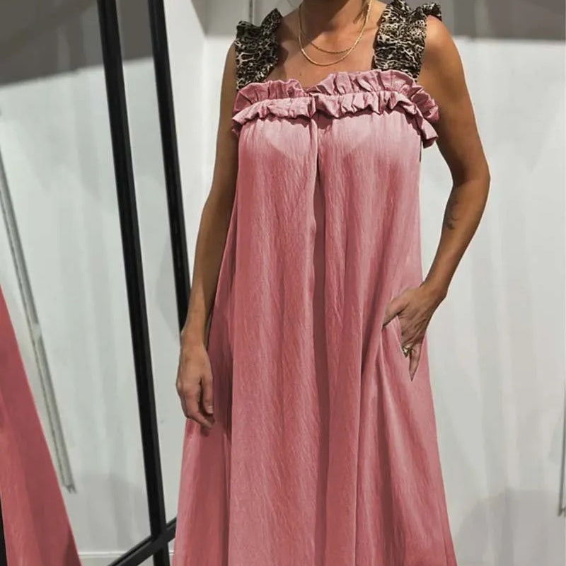 💖Women's Casual Sleeveless Maxi Dress with Pockets