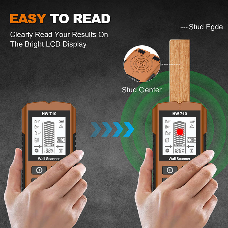 🪛Multifunctional Handheld Metal & Wall Detector