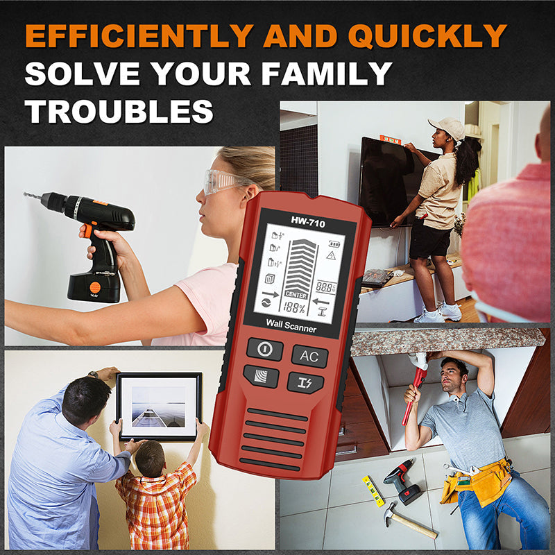 🪛Multifunctional Handheld Metal & Wall Detector