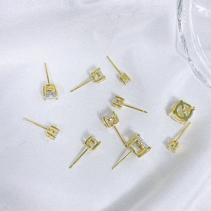 💎Captivant💎Boucles d'oreilles rondes scintillantes en moissanite✨