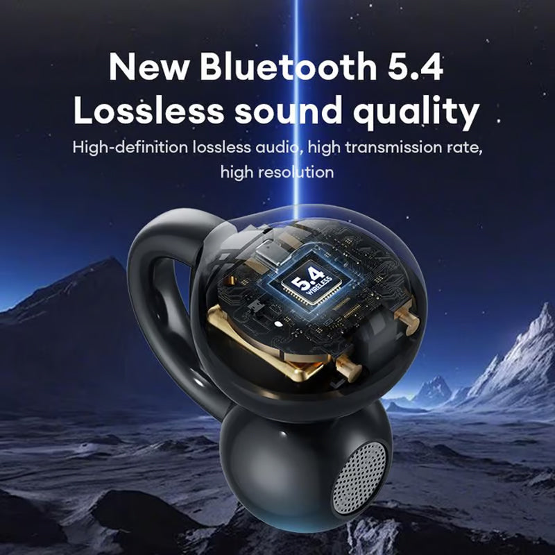 🎧🔥2025 HOT SALE🔥Bluetooth Clip On Earphones - Wireless Freedom Music on the Go Stylish and Convenient