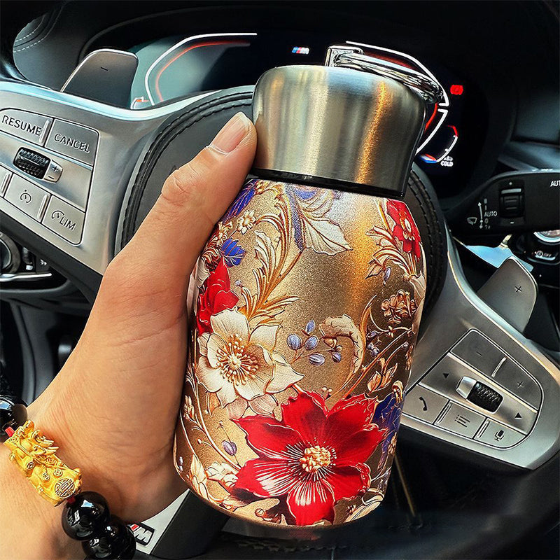Stylish & Portable Insulated Water Bottle