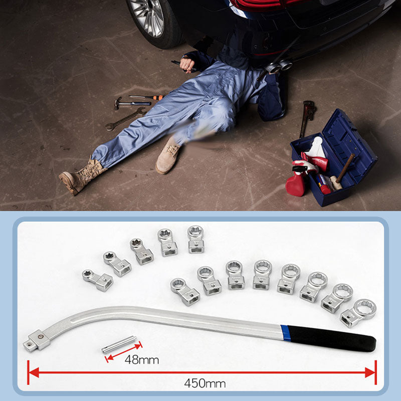 15 Piece Portable Replaceable Head Belt Wrenches Set 🔥50% Off  & ✈️Free Shipping✈️
