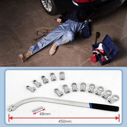 15 Piece Portable Replaceable Head Belt Wrenches Set 🔥50% Off  & ✈️Free Shipping✈️
