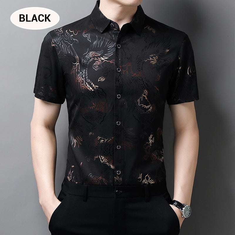 ✨Men's Ice Silk Short Sleeve Shirt👕