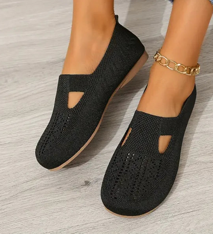 🔥Last Day 49% OFF🔥Women Walking Comfortable Breathable Knit Flats Shoes