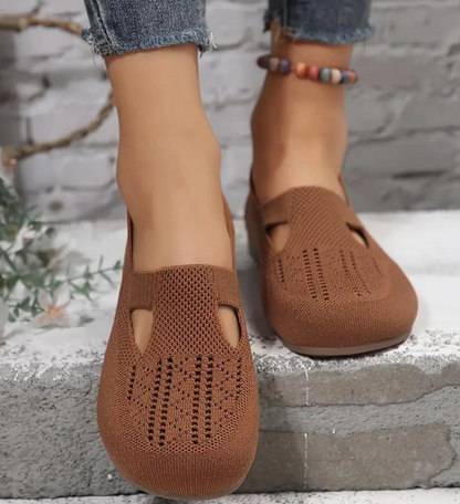 🔥Last Day 49% OFF🔥Women Walking Comfortable Breathable Knit Flats Shoes