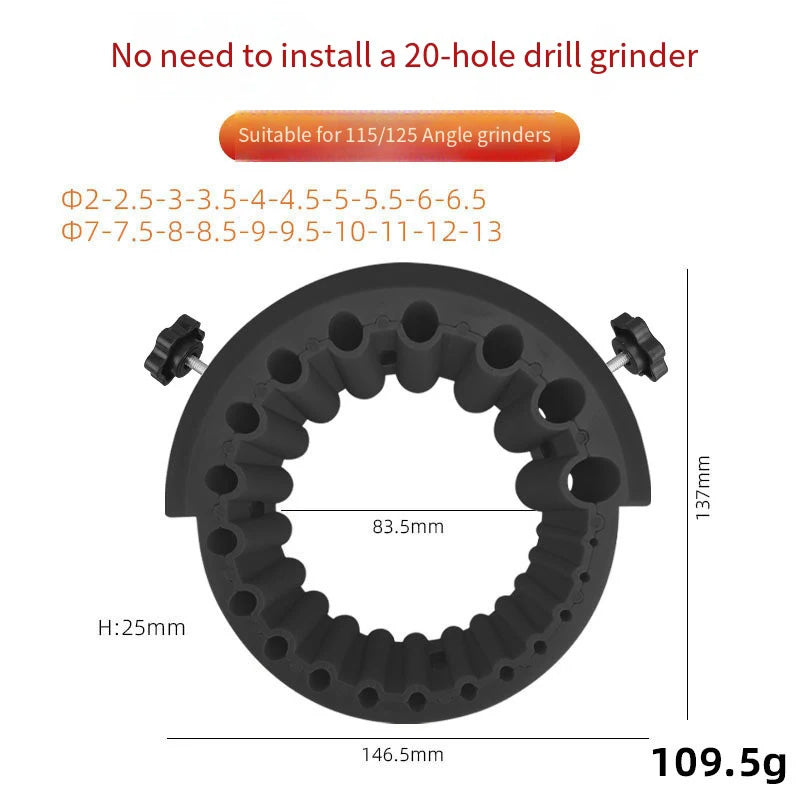 🔥Multipurpose Drill Bit Sharpener for Angle Grinders