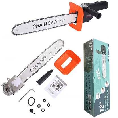 Chainsaw Converter Adapter Set -  Convert Angle Grinder to Chainsaw