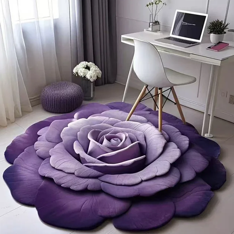 🏠2025 New Product - UP TO 75% OFF!!✨Floral Plush & Diatomaceous Earth Floor Mat