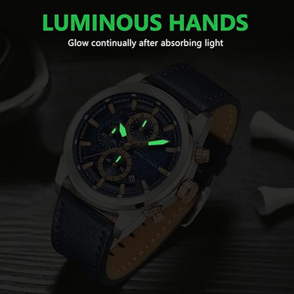 ⌚Men's Casual Elegant Luminous Dial Quartz Watch