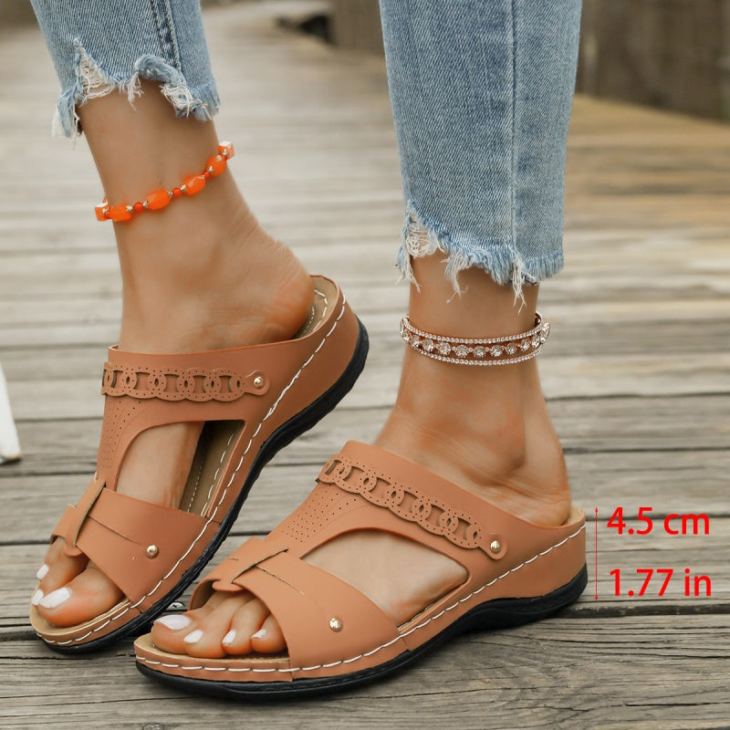 Women's Summer Stylish Cutout Platform Sandals