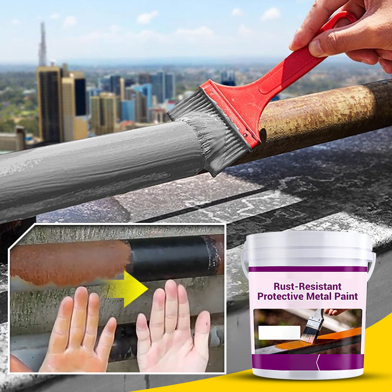 Rust-Resistant Protective Metal Paint