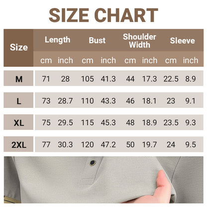 🔥Hot Sale-53% Off🔥Men's Lightweight Short Sleeve Collared Shirt👔