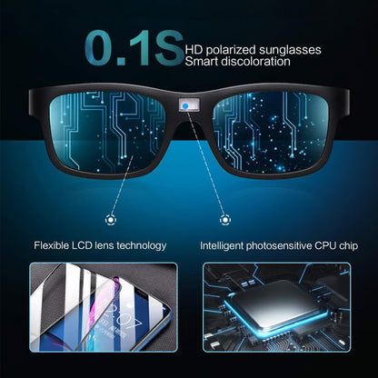 ⚡ Mother's Day Special Offer! Auto-Dimming Sunglasses - HD Vision in Any Light 🌥️🛡️ 100% UV Blocking