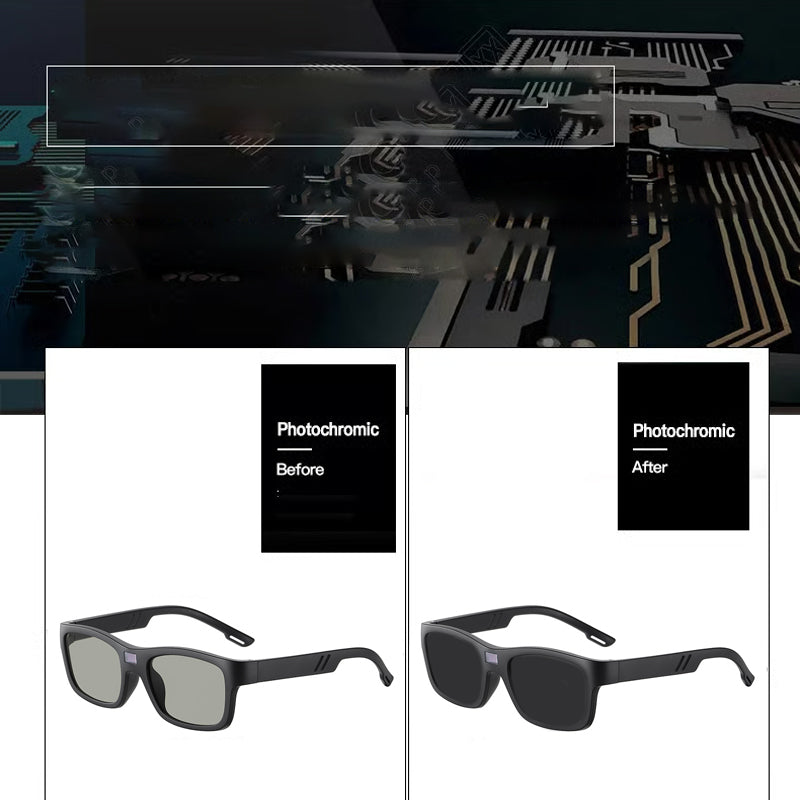 ⚡ Mother's Day Special Offer! Auto-Dimming Sunglasses - HD Vision in Any Light 🌥️🛡️ 100% UV Blocking