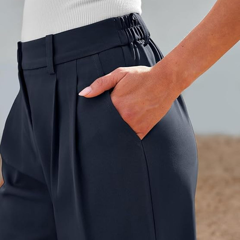 🌸Spring Blowout! 64% Off 👖Women's High-Waist Straight Leg Trousers — Effortless Style