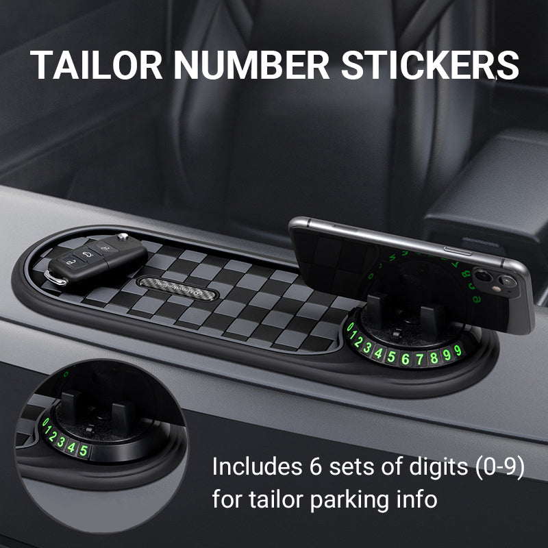 🔥Hot sale-50% Off🔥Car Dashboard Anti-Slip Mat with Phone Holder✨