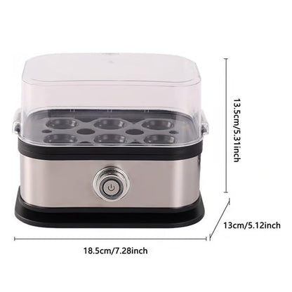 🎉2025 HOT SALE 50% OFF🎉Multifunctional Egg Steamer with Clear Lid