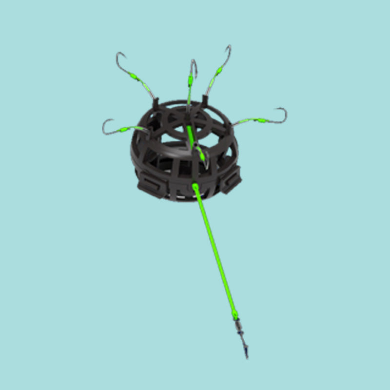 360° Floating Bait Cage Fishing Hook