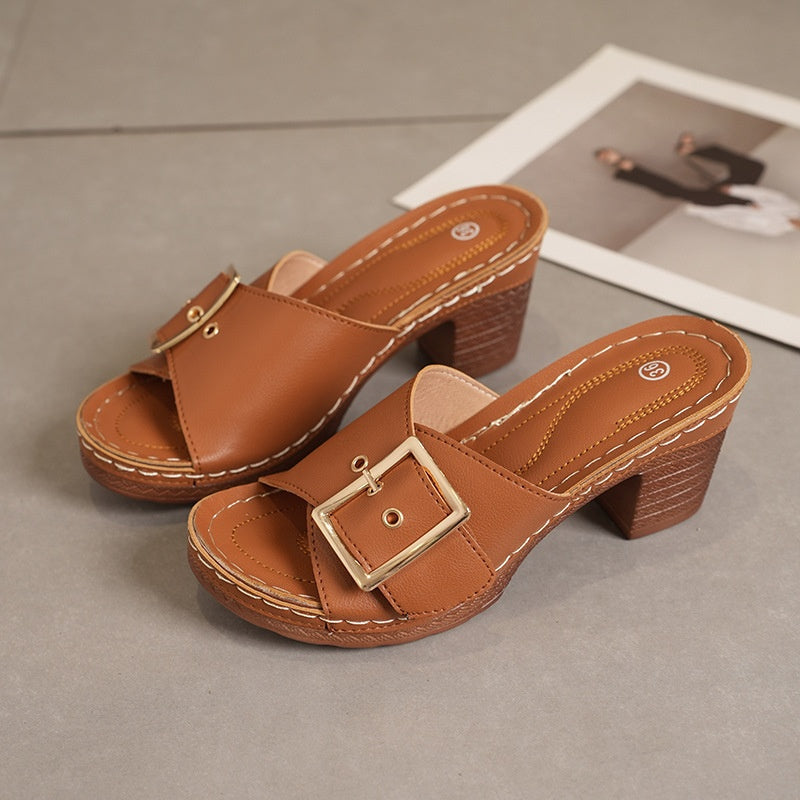 🎊Summer New Arrivals Hot Sale 50% OFF👡Women's Elegant Comfortable Breathable Slip Resistant Wedge Sandals