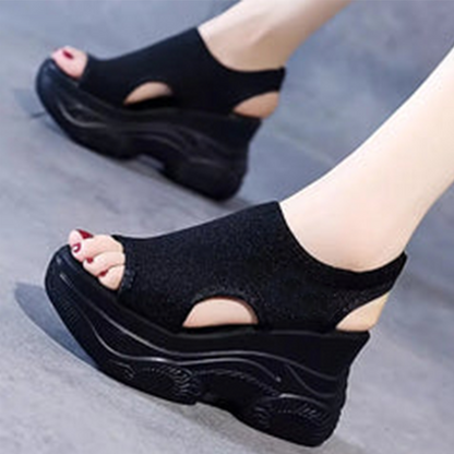 ❄️Women's Open-Toe Wedge Sandals✨