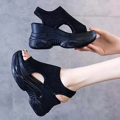 ❄️Women's Open-Toe Wedge Sandals✨