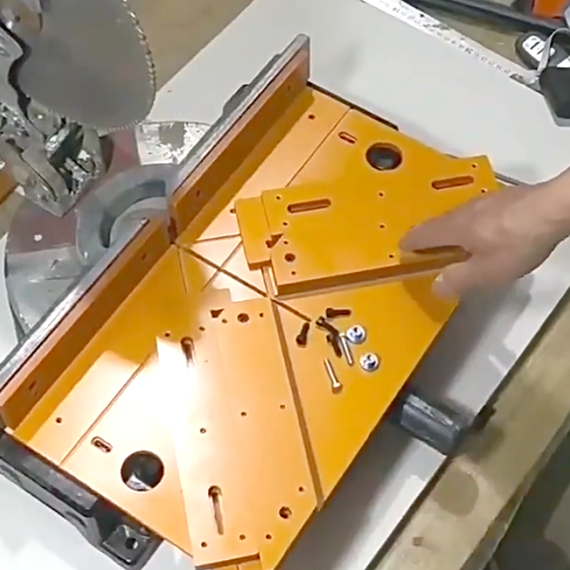45-Degree Angle Cutting Guide for Door and Window Frame Trim